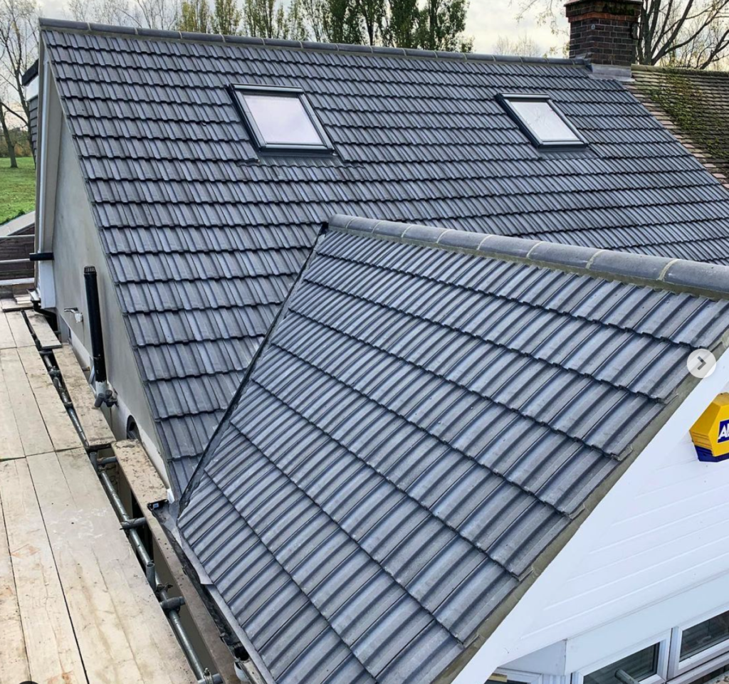 New tiled roof replacement in Sevenoaks